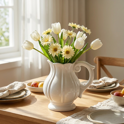 Rustic Pumpkin Vase for Elegant Home Decor