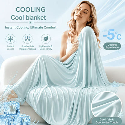 Lightweight Breathable Blanket for Comfortable Sleep and Relaxation