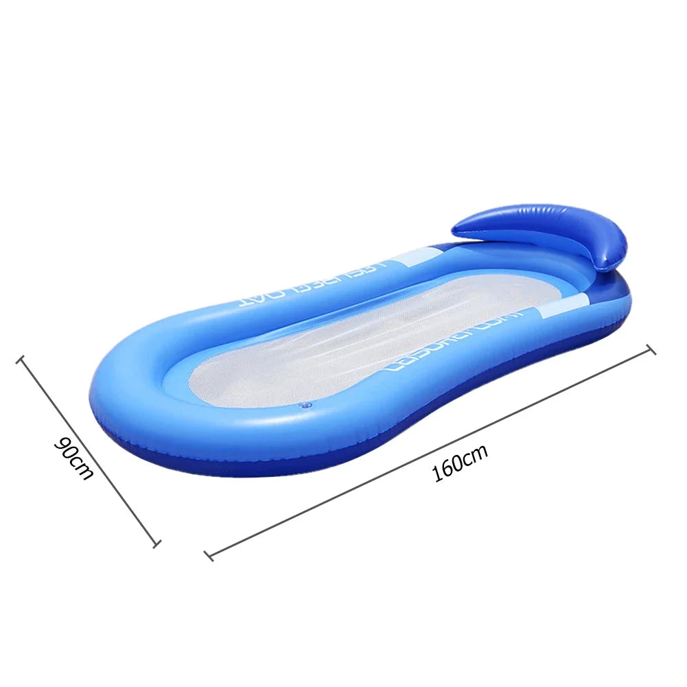 Inflatable Water Hammock – Comfortable Floating Lounge for Pool and Beach