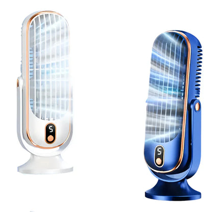 Mini Portable Air Conditioner with USB Charging – 5 Speed Settings & 720° Rotation