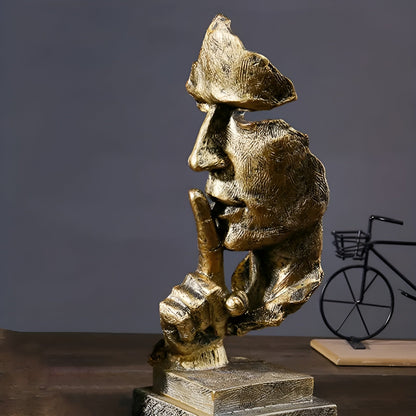 Serene Muse Sculpture – Elegant Modern Art for Any Space