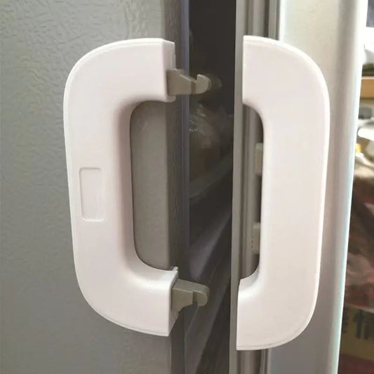 Childproof Refrigerator Without Drilling or Effort