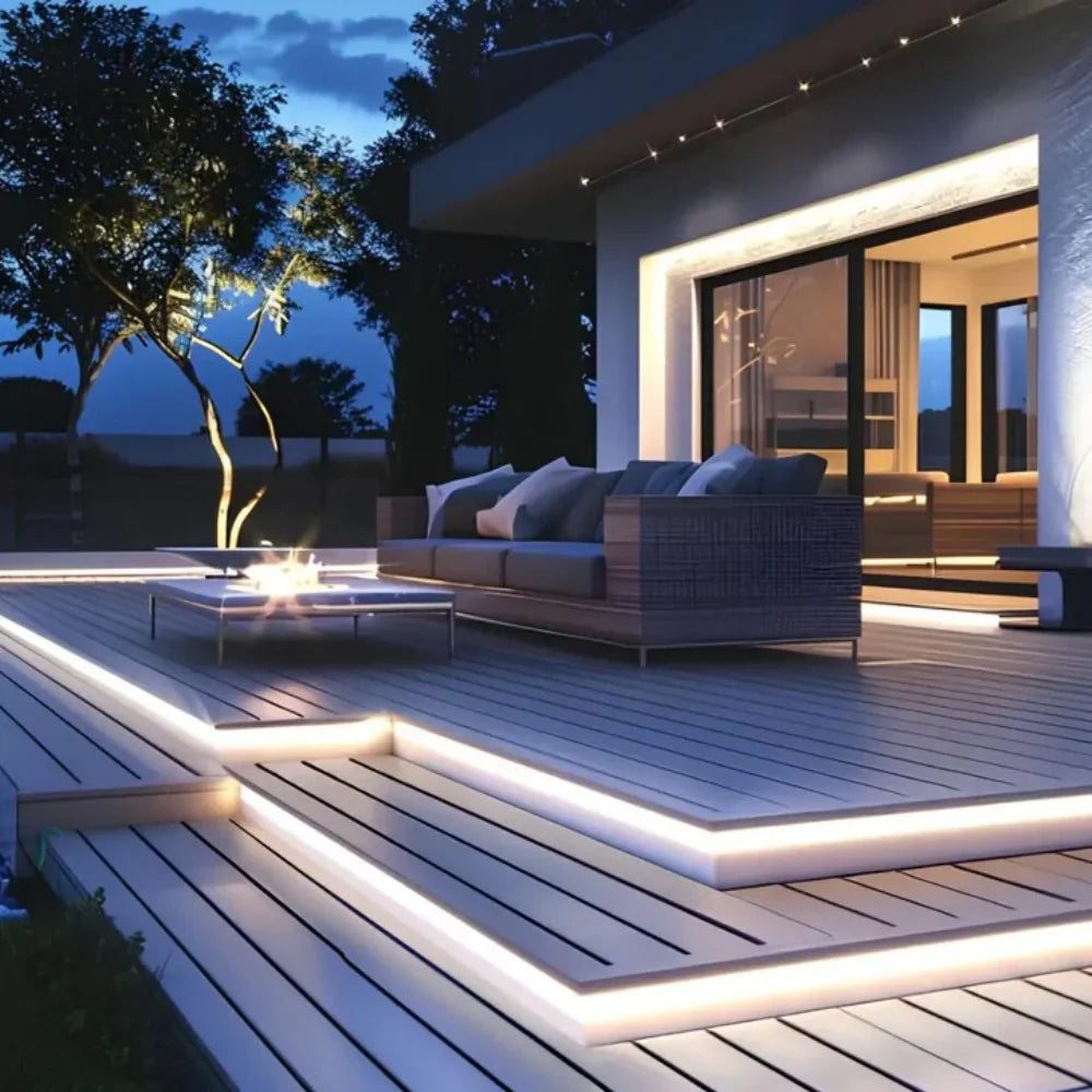 Weather-resistant LED Light with Motion Sensor – Flexible and Dimmable Strip