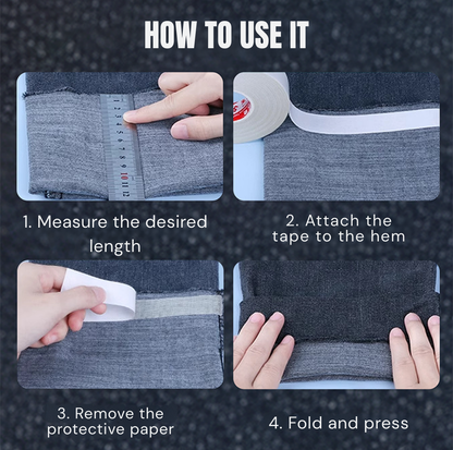 HemEase – Instant Seam Solution for Perfect, Flexible Hems Without Sewing
