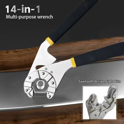 Compact Carbon Steel Wrench | Non-Slip Grip | FlexiTorque