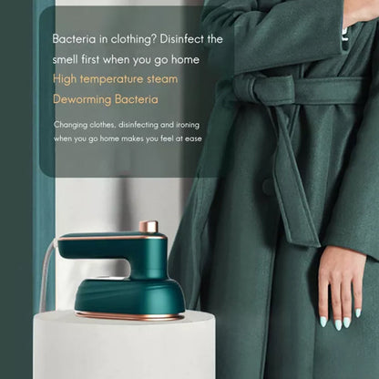 Portable Garment Steamer for Effortless Ironing Anytime, Anywhere