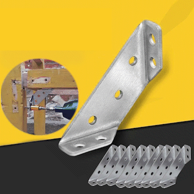 Stainless Steel Corner Bracket for Enhanced Furniture Stability