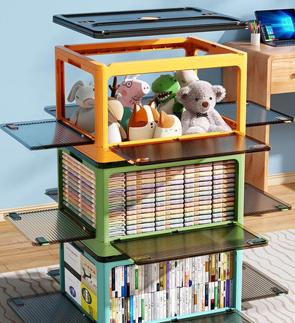 Versatile Collapsible Clear Storage Organizer