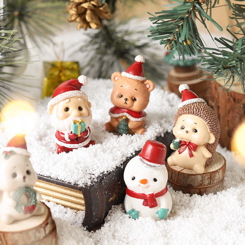 Handcrafted Holiday Animal Ornaments for Festive Decor