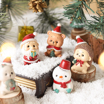 Handcrafted Holiday Animal Ornaments for Festive Decor