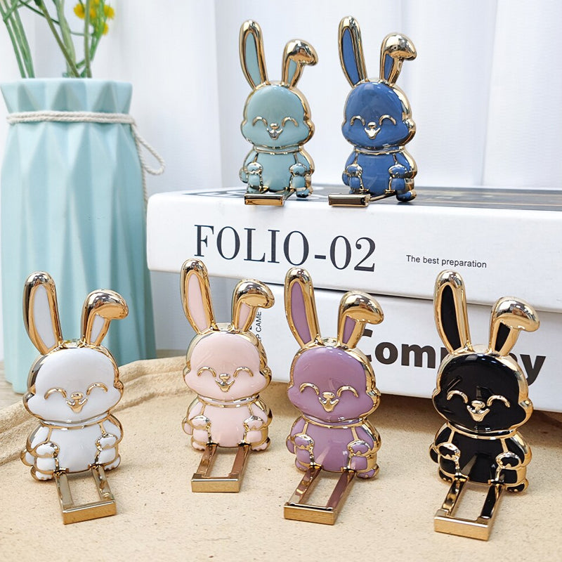 Adorable Bunny Phone Stand - Foldable & Functional