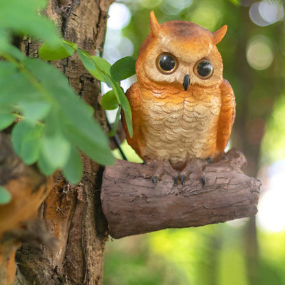 LED Garden Sculpture Lamp - Solar Outdoor Bird Light