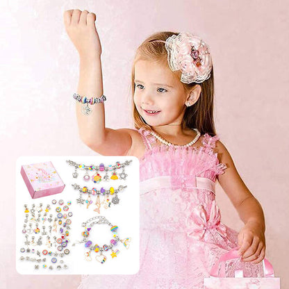 Creative Gemstone Bracelet Kit for Young Artists