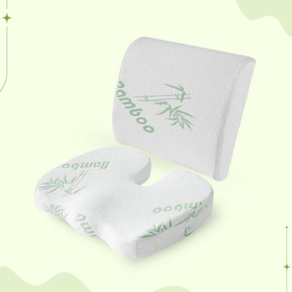 ErgoComfort Seat and Back Cushion for Ultimate Support