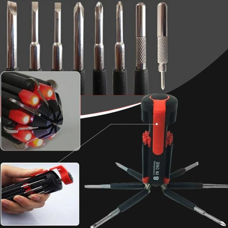 All-in-One Precision Screwdriver with LED Light