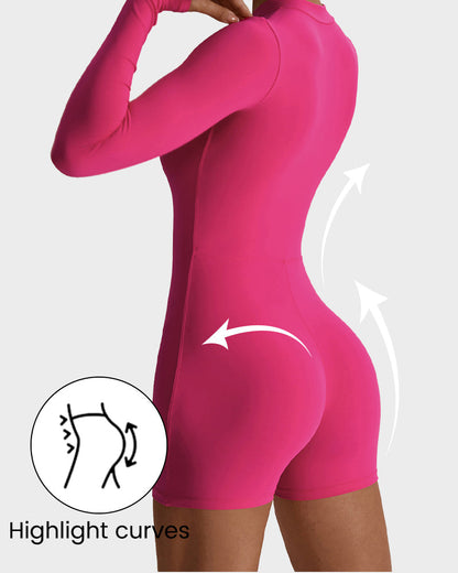 Lightweight Stylish Zip Jumpsuit Shorts | Essential for Comfort and Performance
