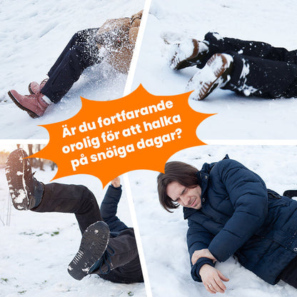 Non-Slip Traction Aids for Walking on Ice, Snow, and Mud