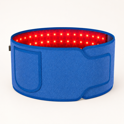 Red Light Therapy Belt 660nm & 850nm | 2000W/m² LED with 4 Settings & Timer