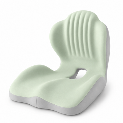 Ergonomic Seat Cushion with Back Support – Memory Foam for Office, Car, Home