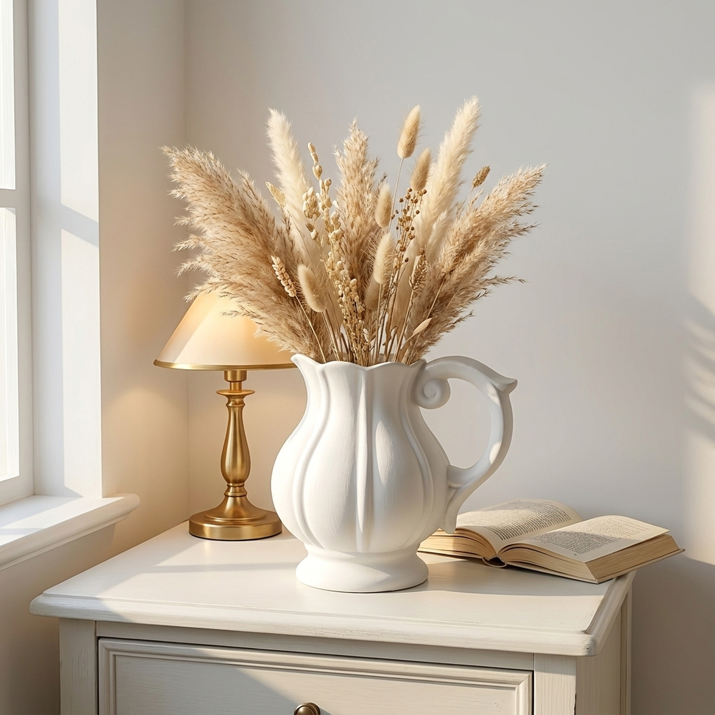 Rustic Pumpkin Vase for Elegant Home Decor