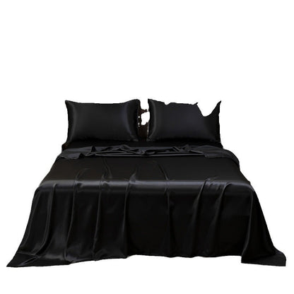 Smooth Satin Bed Sheet with Cooling Effect