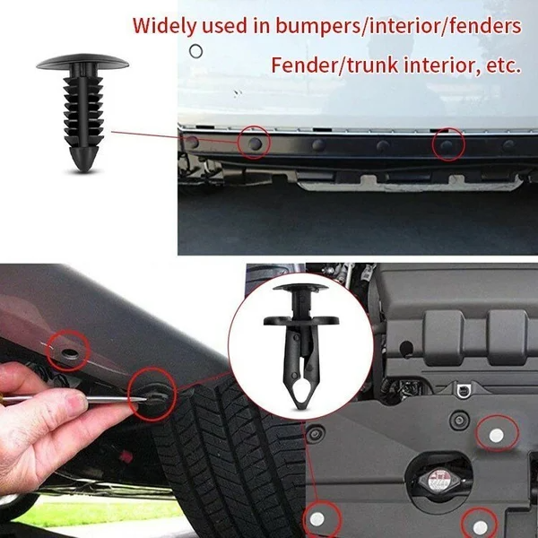 Versatile Car Fastener Replacement Kit
