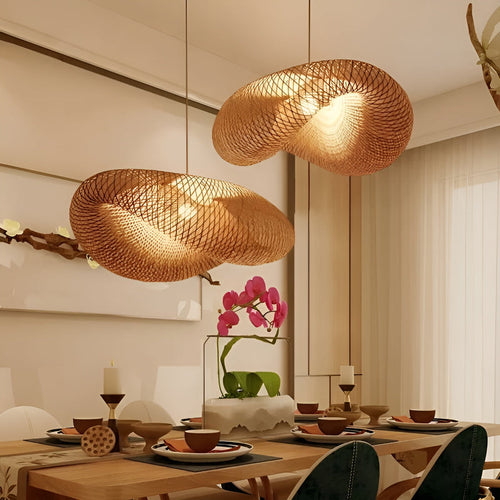 Nature-Inspired Bamboo Pendant - Taalita Design