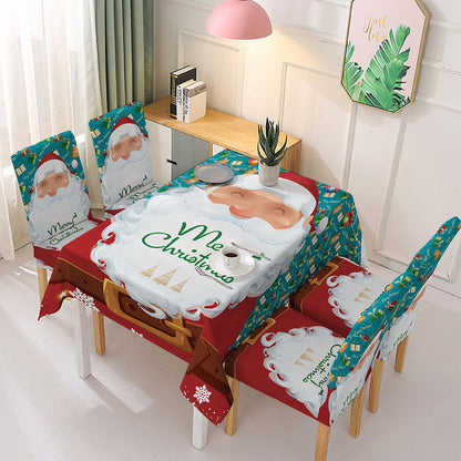 Sustainable Holiday Tablecloth – Festive Design for Christmas Dining