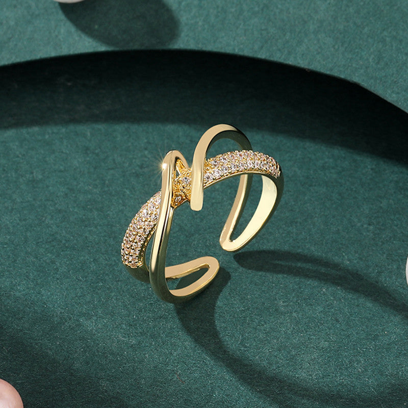 Customizable Modern Adjustable Ring