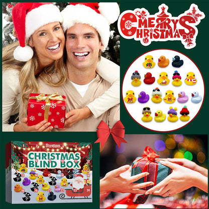 Joyful Countdown: 24 Festive Rubber Ducks for Kids