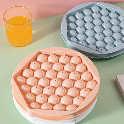 Creative Sphere Ice Cube Tray | 37-Cavity, Leak-Proof & Food Safe