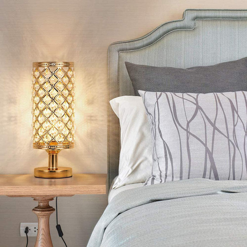 Contemporary Crystal Table Lamp for Stylish Home Lighting