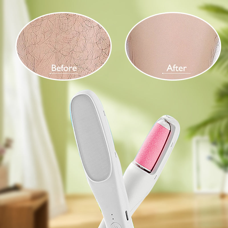 2-in-1 Electric Foot File and Hair Remover - 50% Off Special Offer