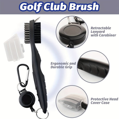Golf Cleaning Tools Set for Fairways and Greens