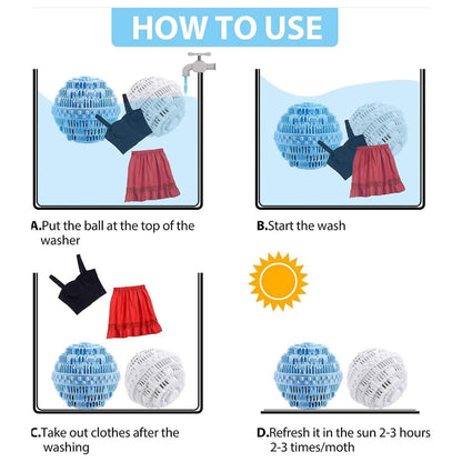 Washing Ball for Clothes - Fabric Softener and Detergent Alternative