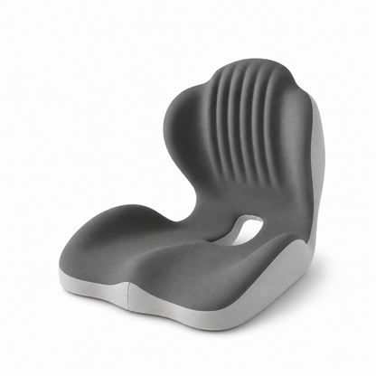 Ergonomic Seat Cushion with Back Support – Memory Foam for Office, Car, Home