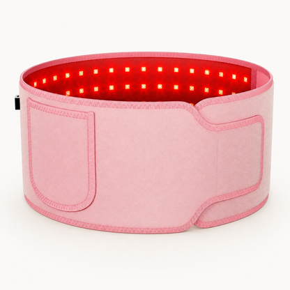 Red Light Therapy Belt 660nm & 850nm | 2000W/m² LED with 4 Settings & Timer
