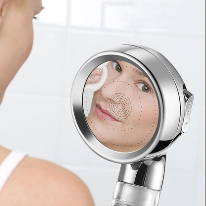 3-Function High-Pressure Showerhead for Ultimate Comfort