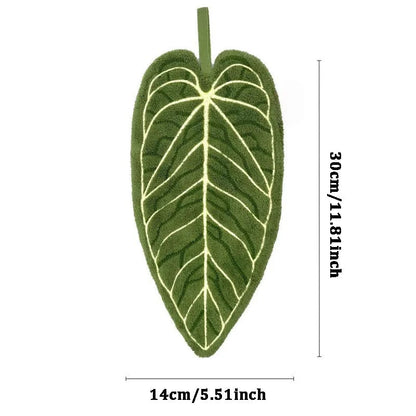 Tropical Leaf Towel | Highly Absorbent | Quick Dry | 100% Polyester