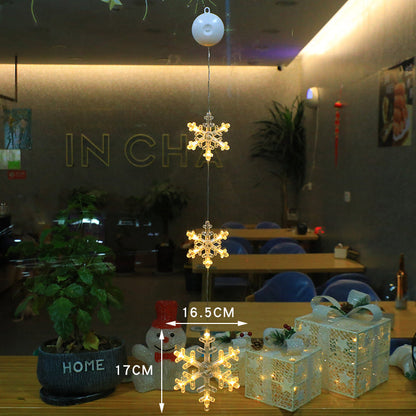 Christmas Window Light with Suction Cup