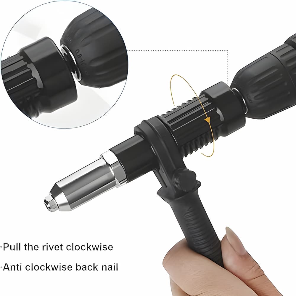 Transform Your Drill into a Powerful Riveting Tool