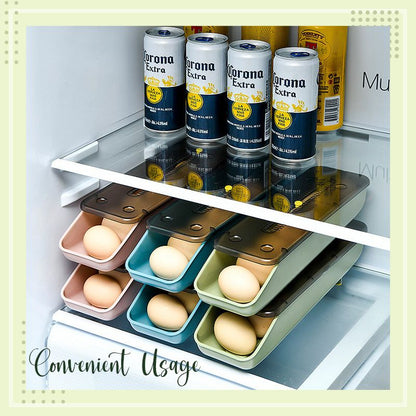 Egg Storage Organizer for Safe, Accessible Keeping of Eggs