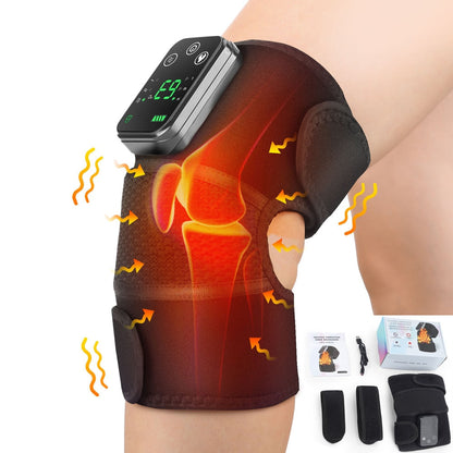 Heating Massage Device for Pain Relief in Knee, Elbow, or Shoulder