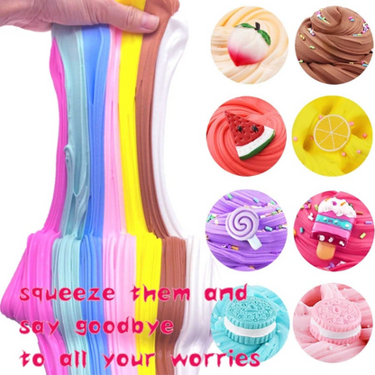 Soft, Non-Sticky Clay Slime for Effective Stress Relief