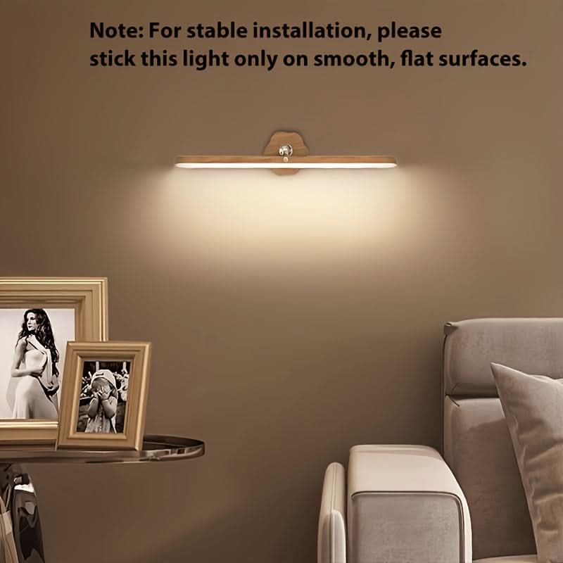 Adjustable LED Wall Light with Rotating Head
