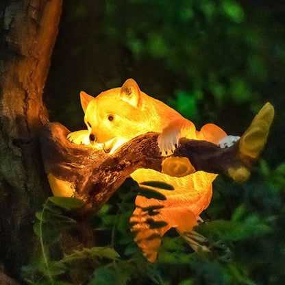 LED Garden Sculpture Lamp - Solar Outdoor Bird Light