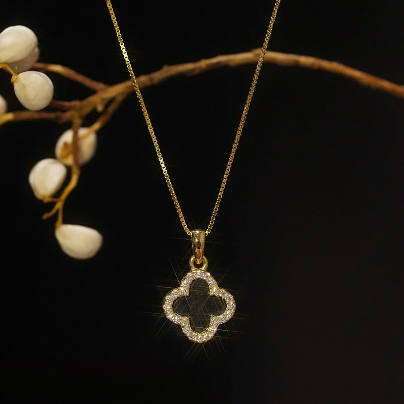 Reversible Luck Charm Pendant Necklace