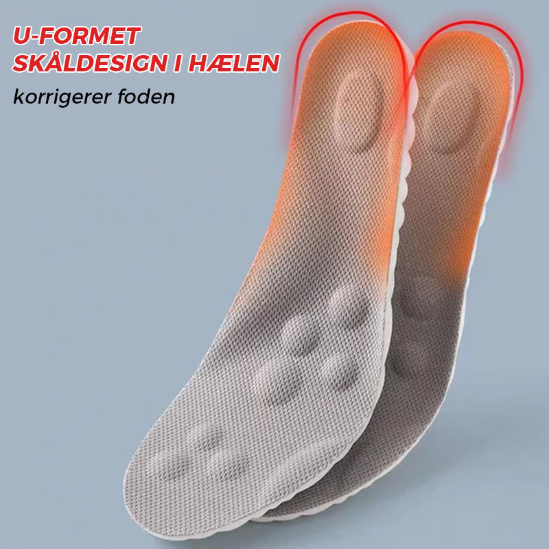 ComfortFit U-Shaped Insoles for All-Season Temperature Control