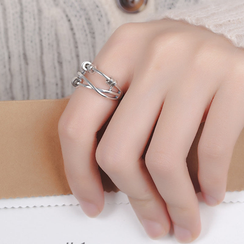 Fidget Ring for Stress Relief