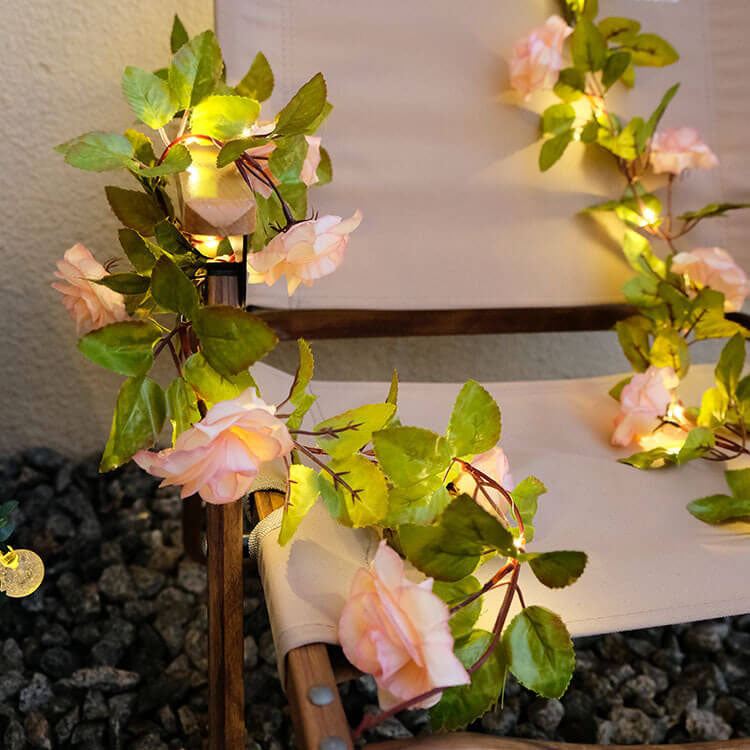 Waterproof LED String Lights for Outdoor Use – Solar-Powered and Shockproof